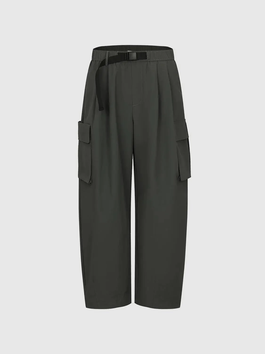7028-flap-pocket-buckled-barrel-leg-pants-2.webp Flap Pocket Buckled Barrel Leg Pants