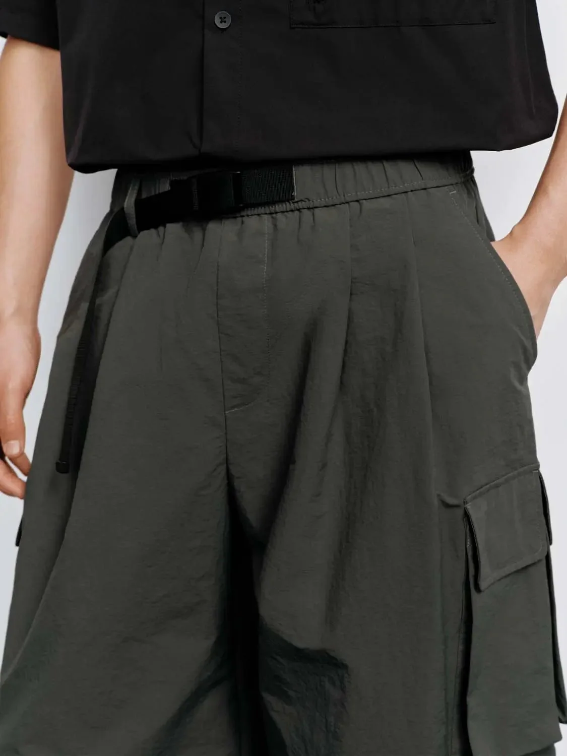 7028-flap-pocket-buckled-barrel-leg-pants-7.webp Flap Pocket Buckled Barrel Leg Pants