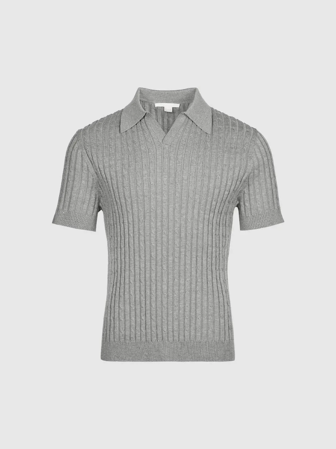 7058-polo-neck-cable-knitted-t-shirts-7.webp Polo Neck Cable Knitted T-Shirts