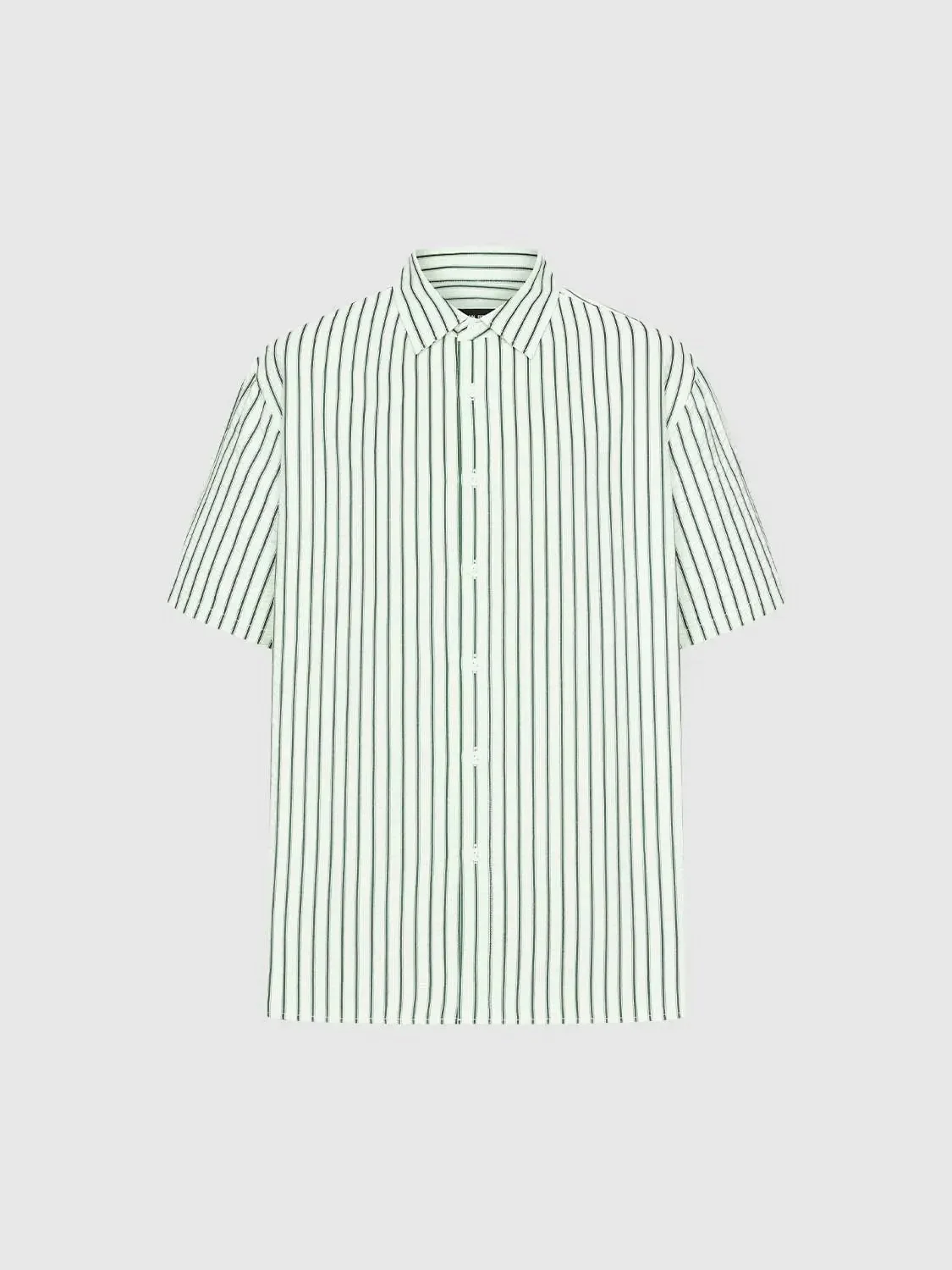 Contrast Striped Short Sleeve Shirts