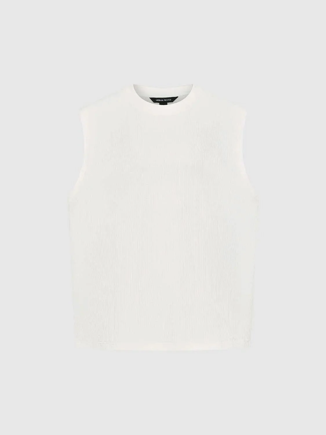 7093-cotton-blend-rib-knit-crew-neck-tank-top-15.webp Cotton Blend Rib Knit Crew Neck Tank Top