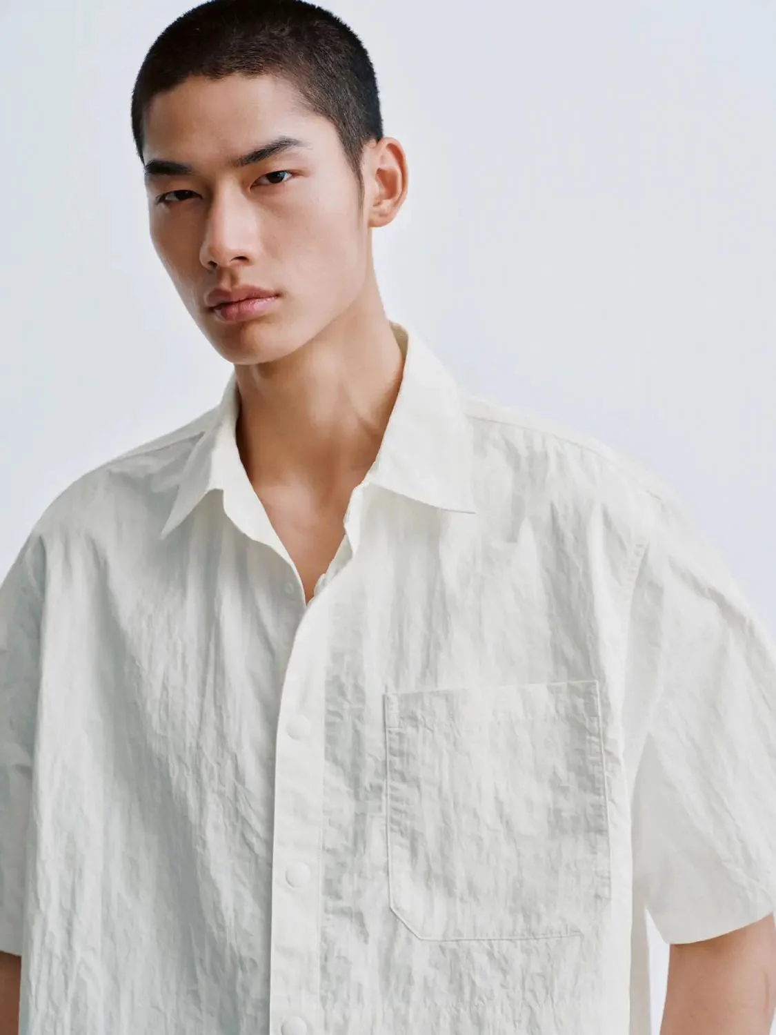 Patch Pocket Short Sleeve Shirts