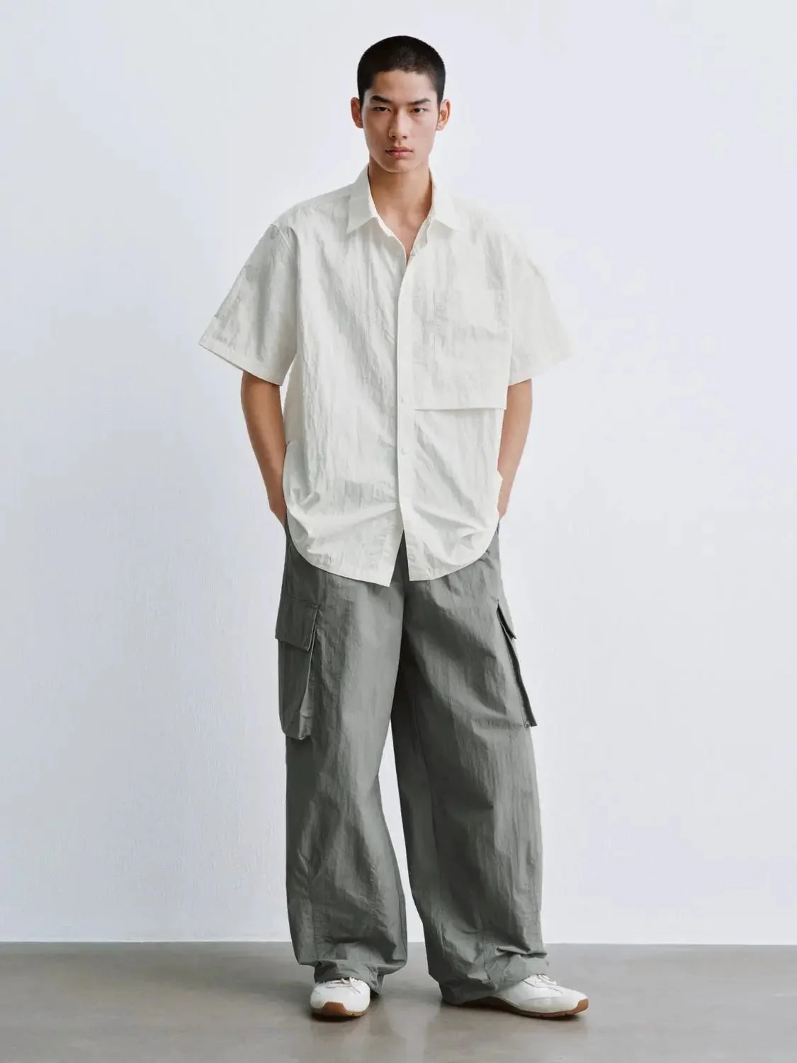 Patch Pocket Short Sleeve Shirts