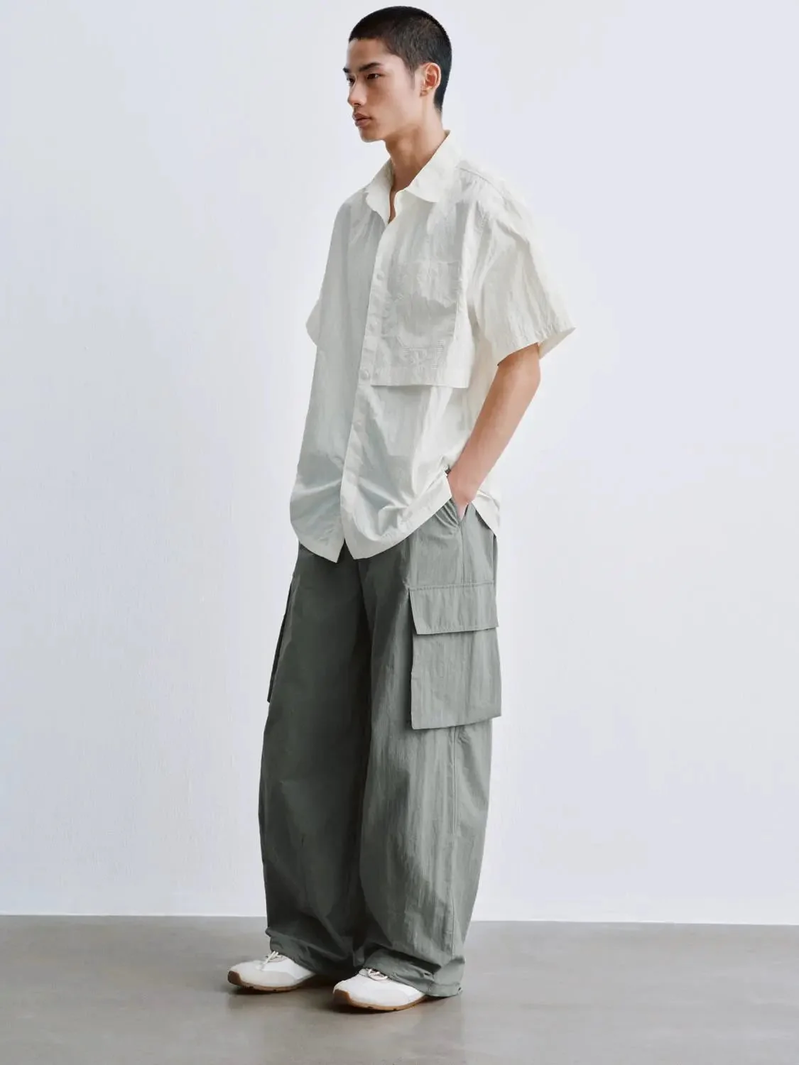 Patch Pocket Short Sleeve Shirts
