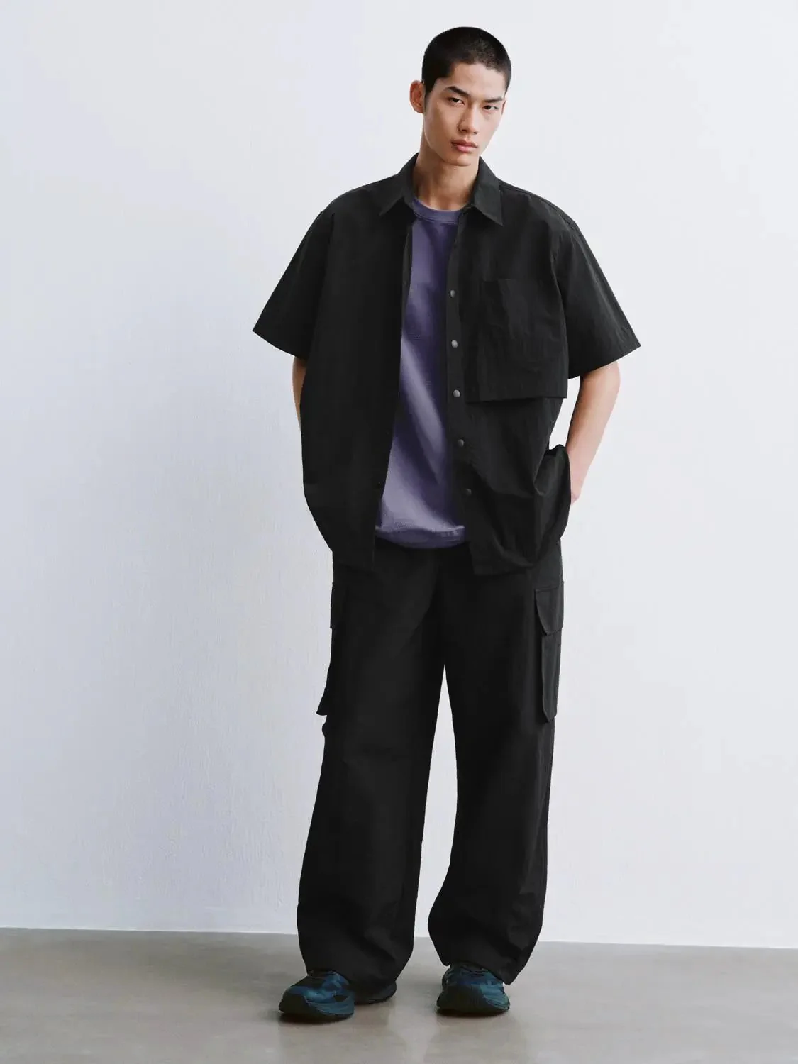 Patch Pocket Short Sleeve Shirts