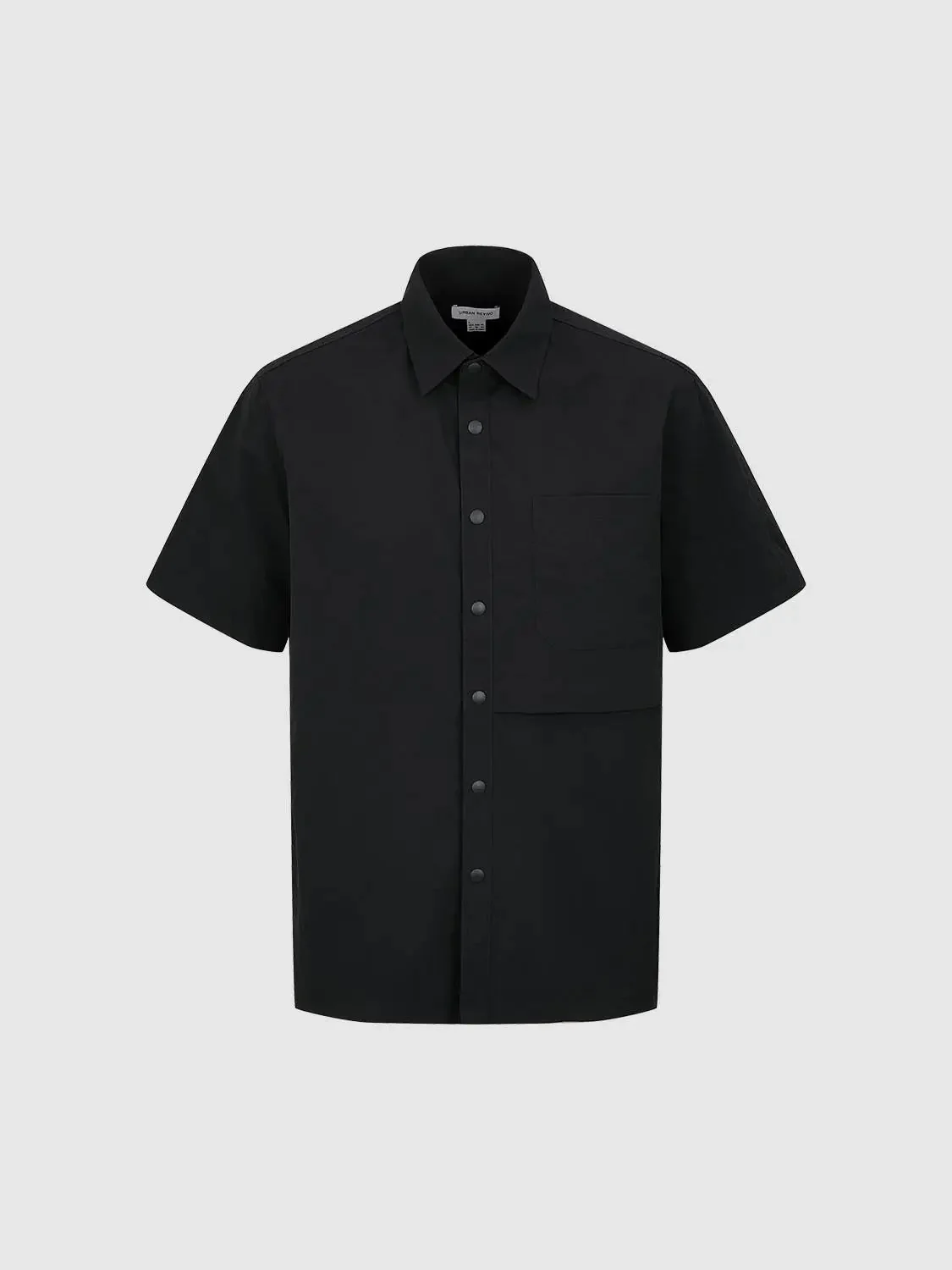 Patch Pocket Short Sleeve Shirts
