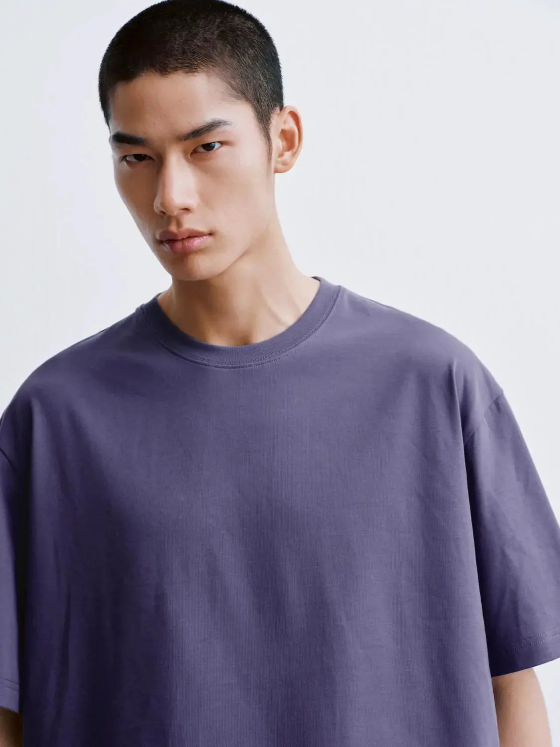 7246-cotton-blend-relaxed-crew-neck-casual-t-shirts-3.webp Cotton Blend Relaxed Crew Neck Casual T Shirts