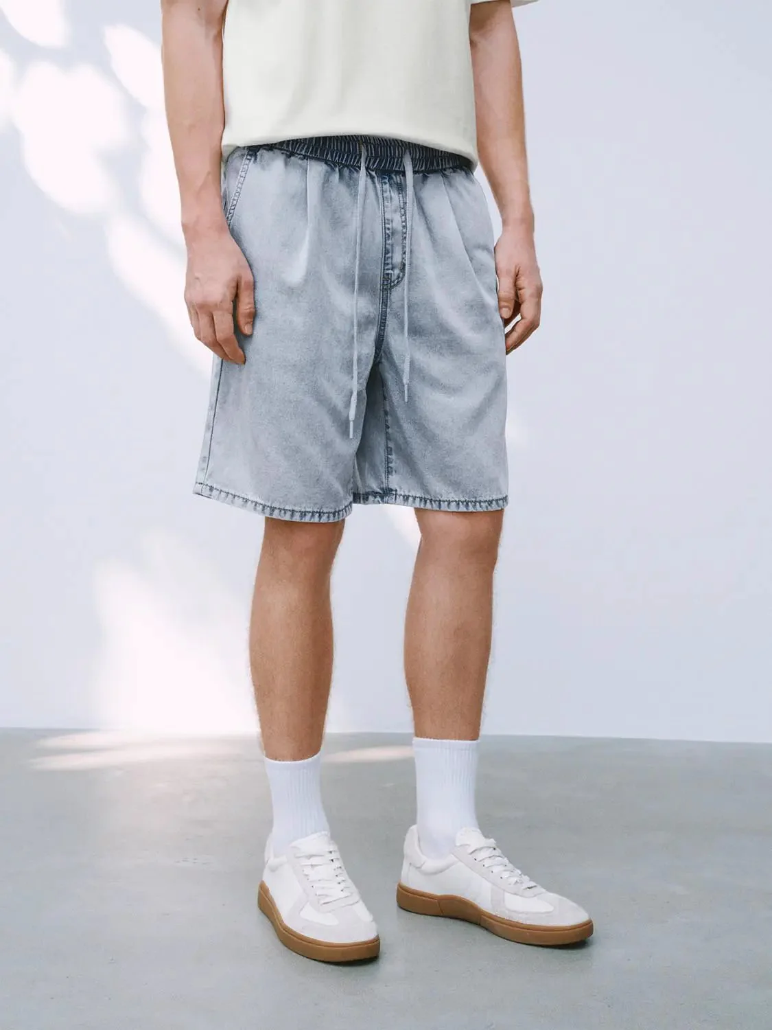 7289-drawstring-pull-on-denim-shorts-3.webp Drawstring Pull On Denim Shorts