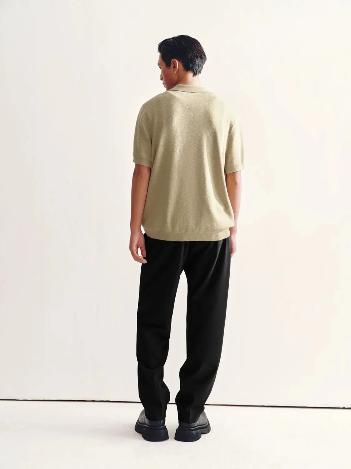 7351-polo-neck-short-sleeve-knitted-t-shirts-6.webp Polo Neck Short Sleeve Knitted T-Shirts