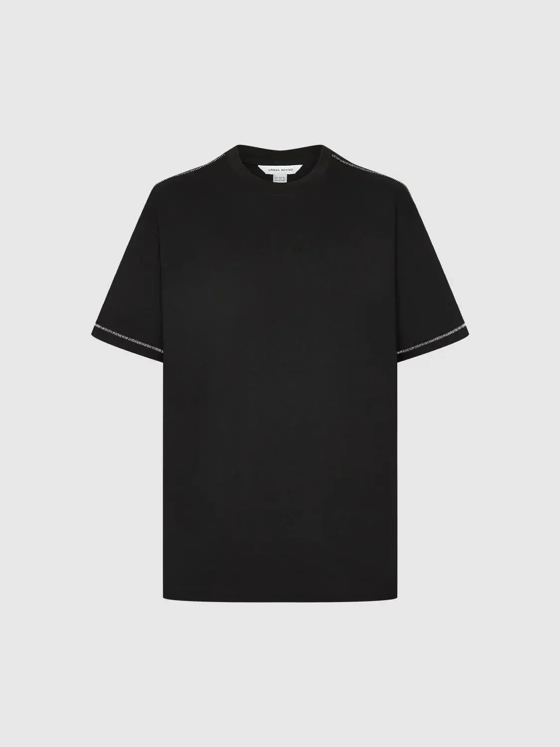7357-contrast-stitch-crew-neck-cotton-t-shirt-7.webp Contrast Stitch Crew Neck Cotton T Shirt