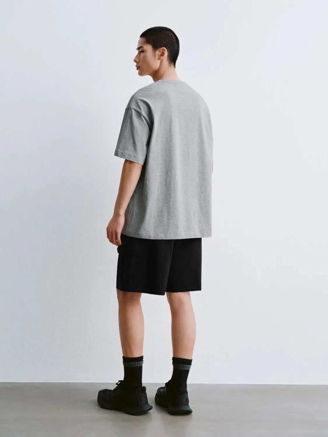 Graphic Cartoon Dog Print Cotton T Shirt