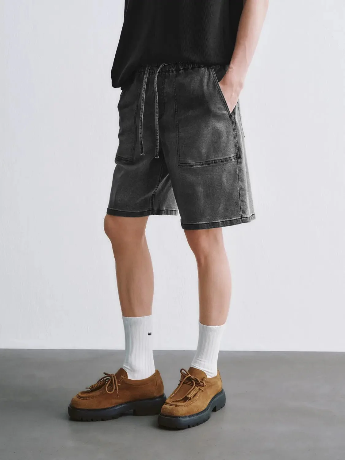 7454-patch-pocket-drawstring-denim-shorts-3.webp Patch Pocket Drawstring Denim Shorts