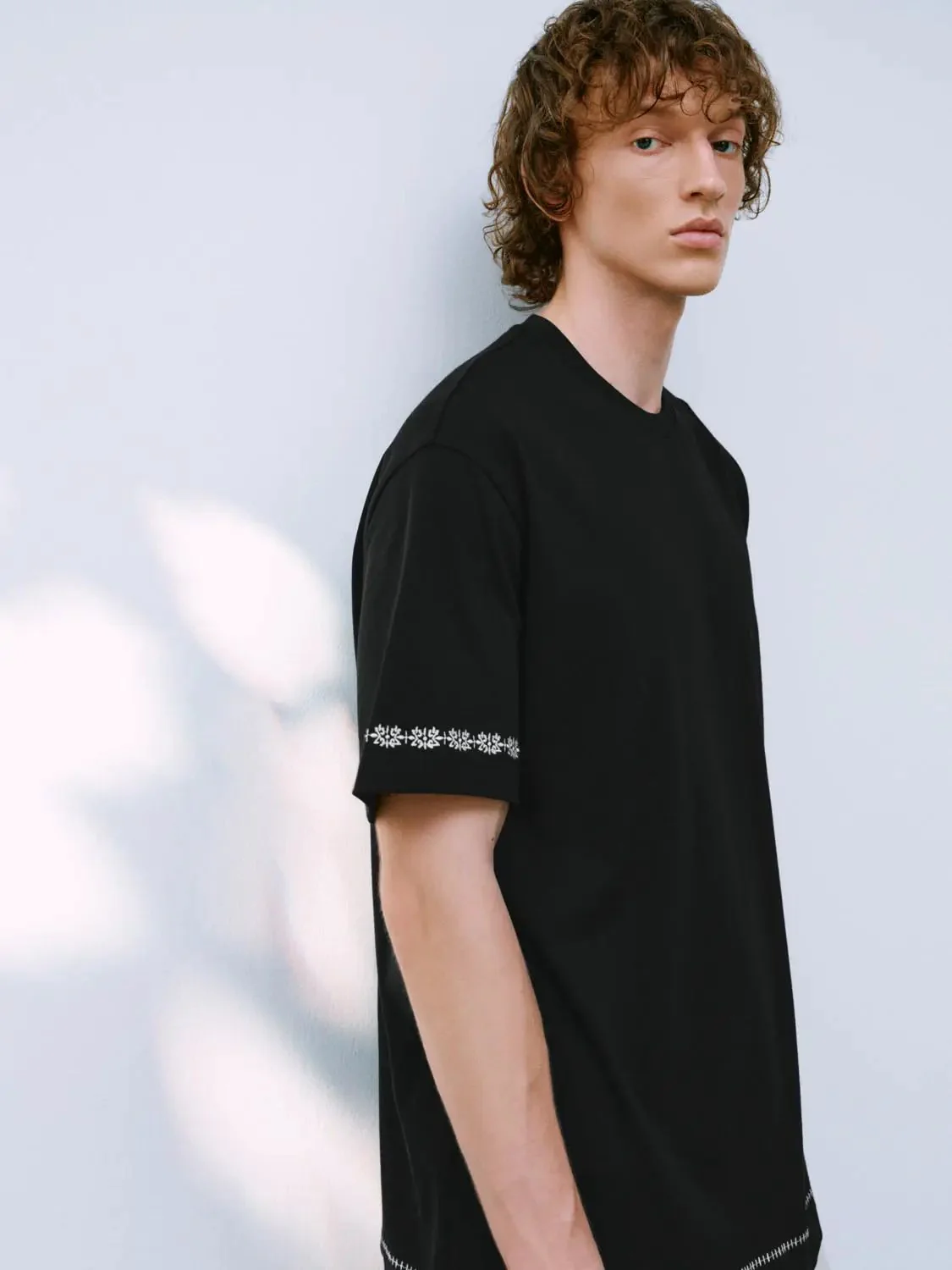 7461-embroidered-trim-cotton-crew-neck-t-shirt-2.webp Embroidered Trim Cotton Crew Neck T Shirt