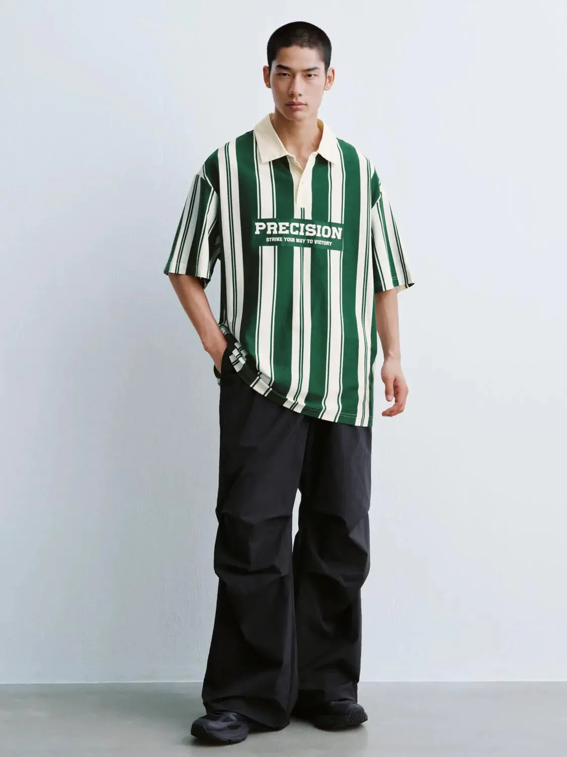 7483-urban-devio-cotton-polo-neck-striped-t-shirt-4.webp Urban Devio Cotton Polo Neck Striped T Shirt