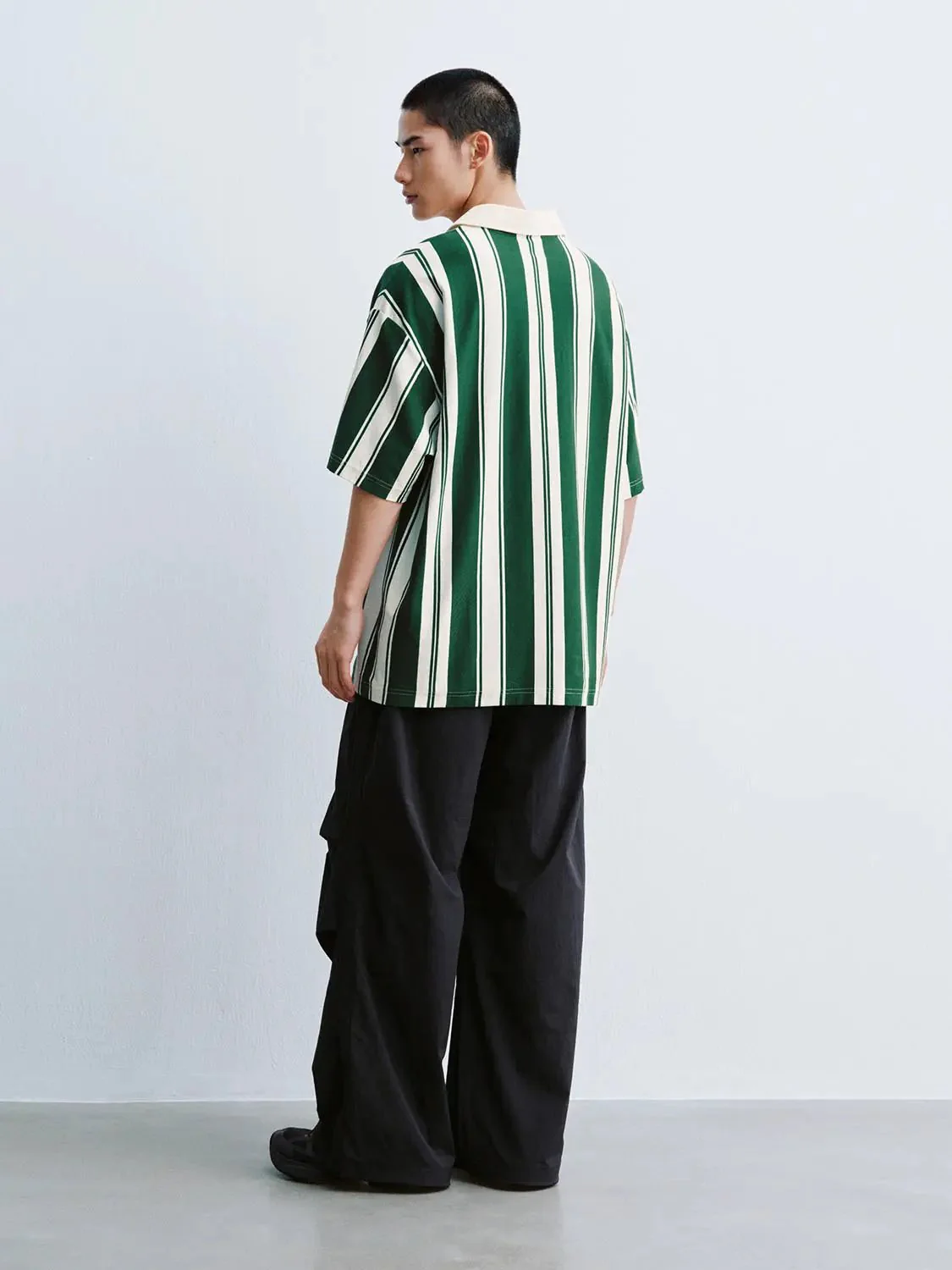 7483-urban-devio-cotton-polo-neck-striped-t-shirt-6.webp Urban Devio Cotton Polo Neck Striped T Shirt