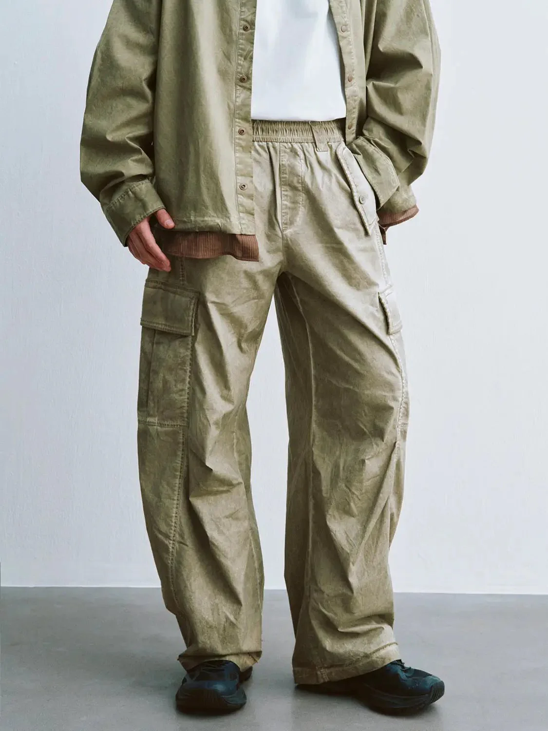 7500-flap-pocket-pull-on-drawstring-barrel-leg-pants-1.webp Flap Pocket Pull On Drawstring Barrel Leg Pants
