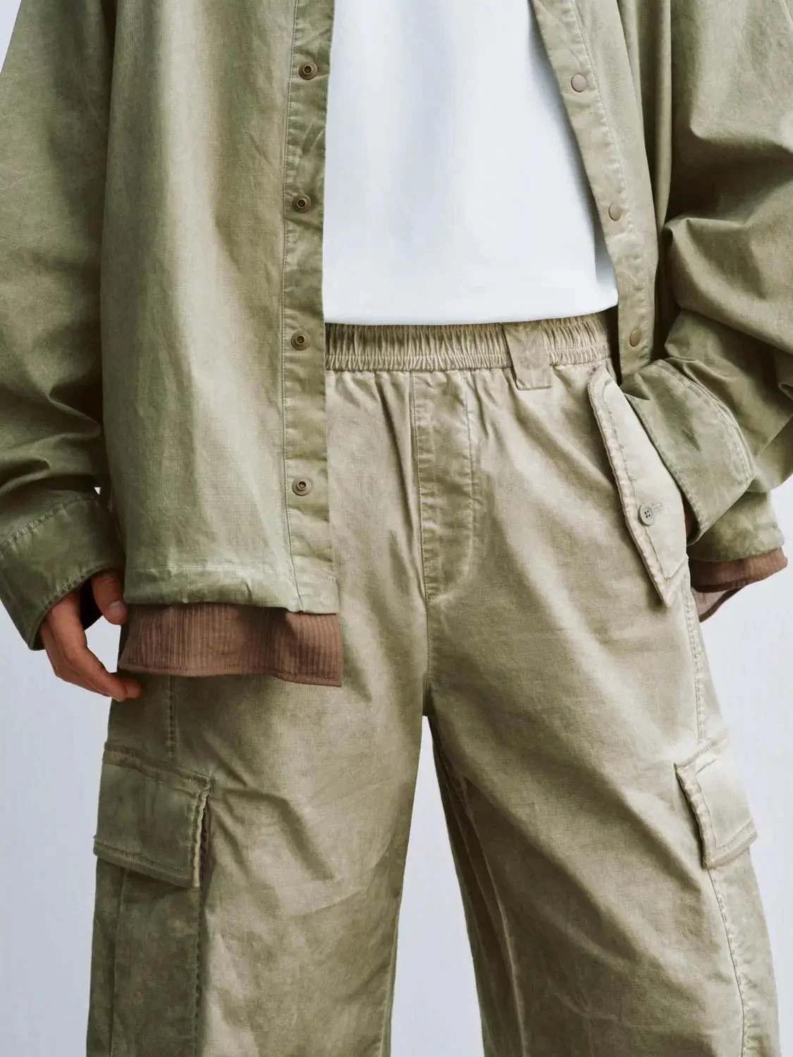 7500-flap-pocket-pull-on-drawstring-barrel-leg-pants-5.webp Flap Pocket Pull On Drawstring Barrel Leg Pants