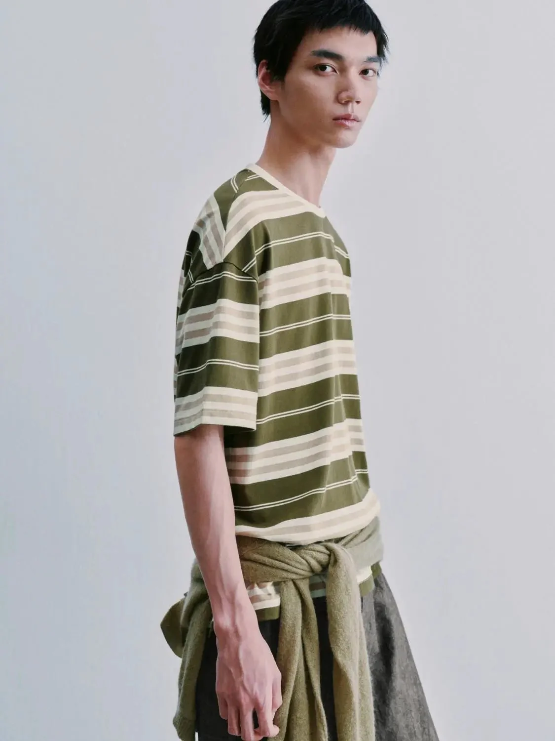 7551-contrast-striped-crew-neck-cotton-blend-t-shirt-2.webp Contrast Striped Crew Neck Cotton Blend T Shirt