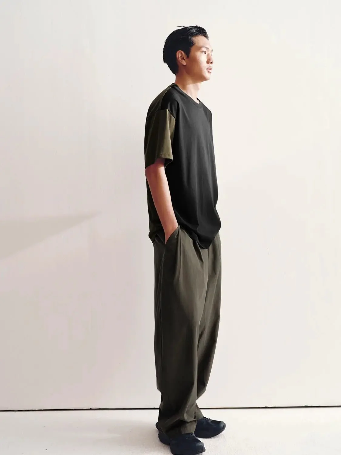 Pull On Barrel Leg Pants