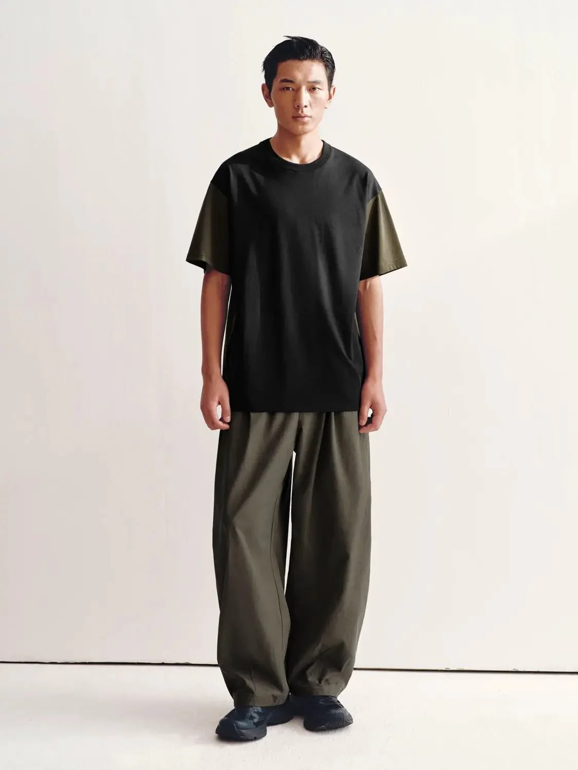 Pull On Barrel Leg Pants