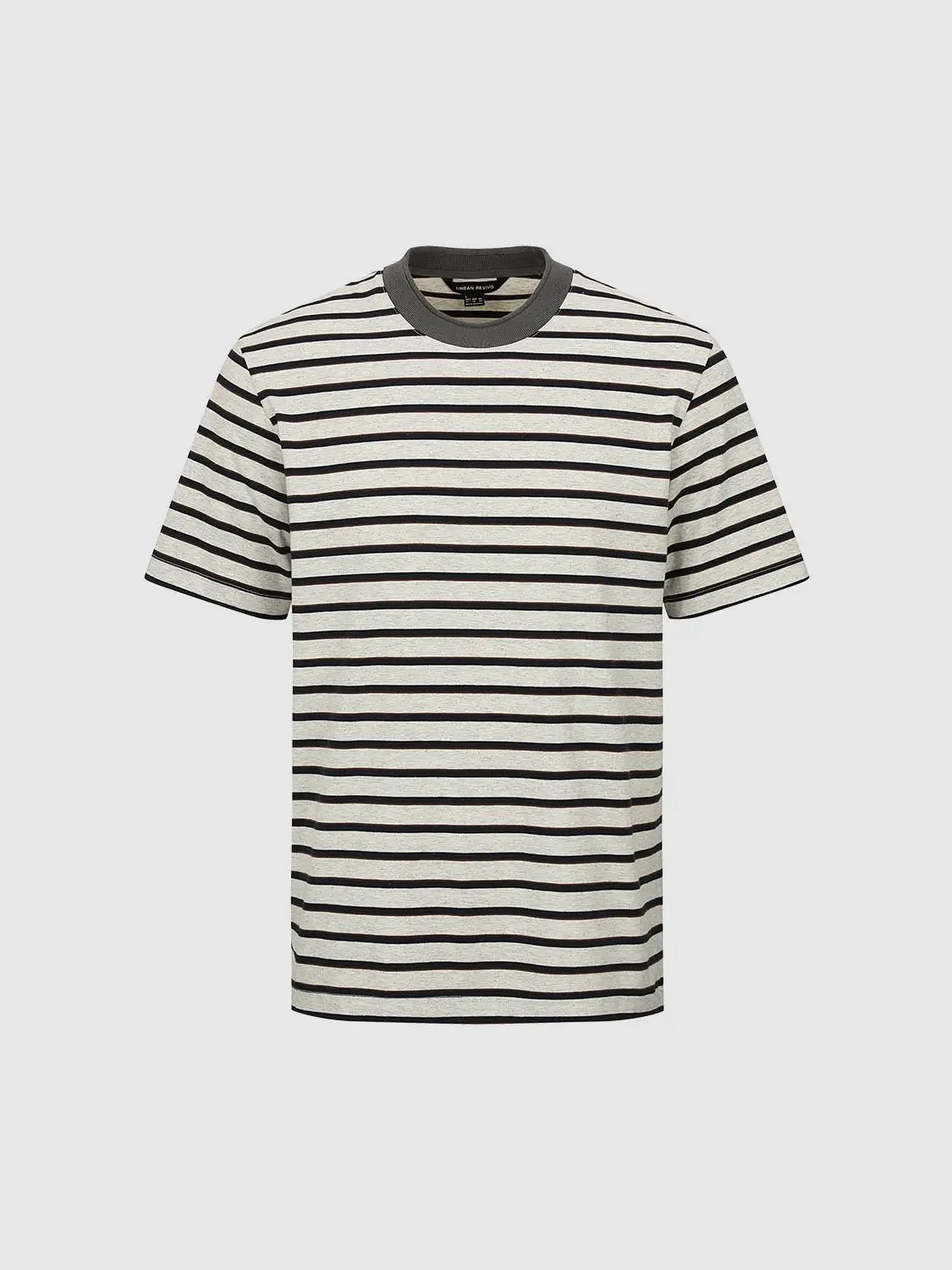 7594-cotton-crew-neck-contrast-striped-t-shirt-7.webp Cotton Crew Neck Contrast Striped T Shirt