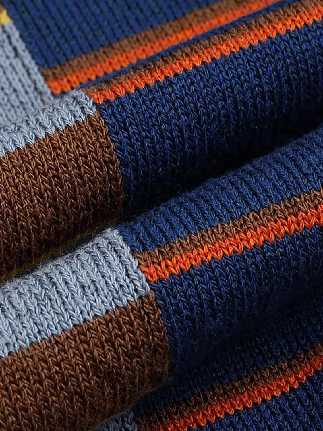 7626-polo-neck-contrast-spliced-knitted-t-shirts-8.webp Polo Neck Contrast Spliced Knitted T-Shirts