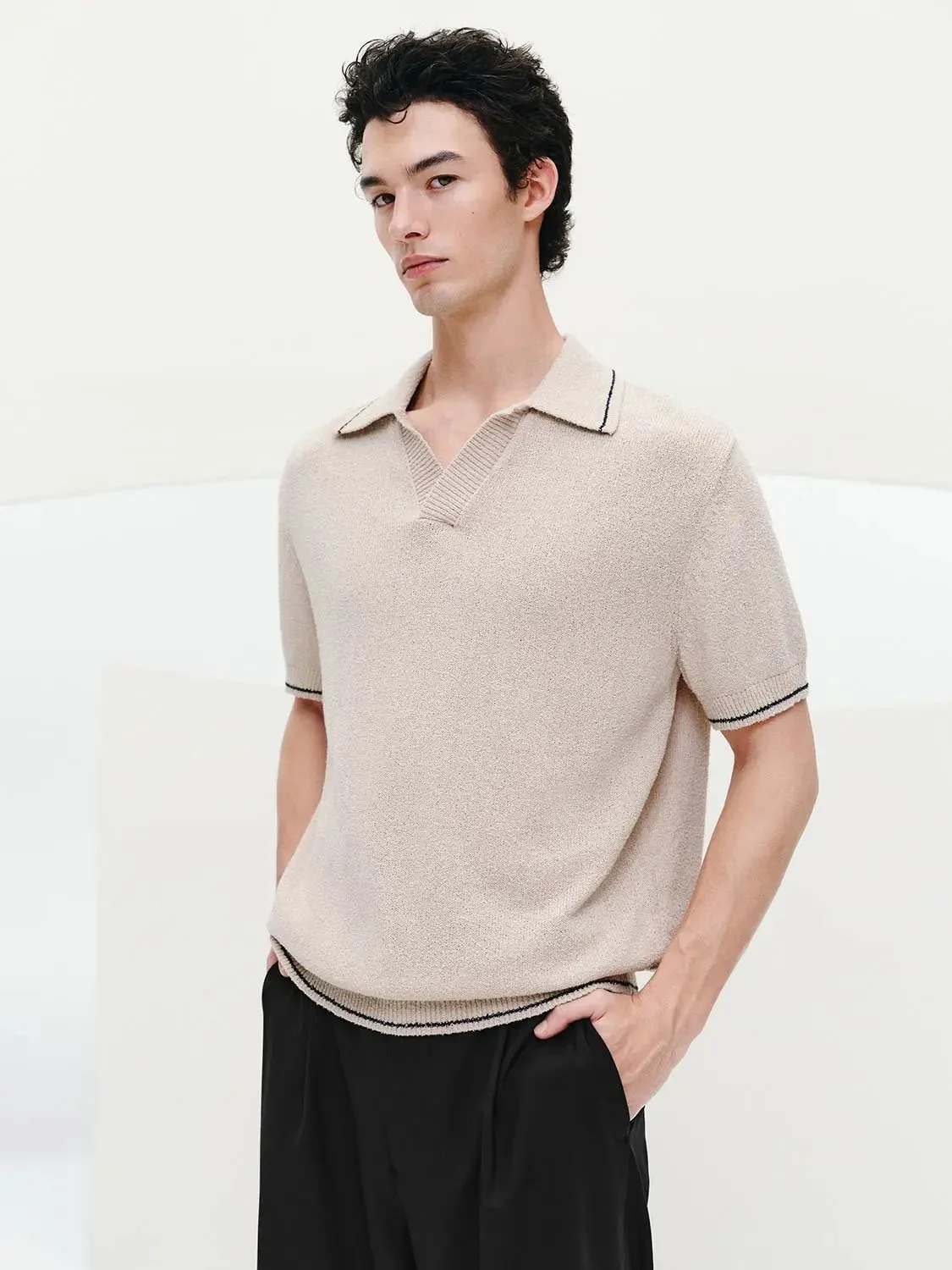 7645-polo-neck-knitted-t-shirts-9.webp Polo Neck Knitted T-Shirts