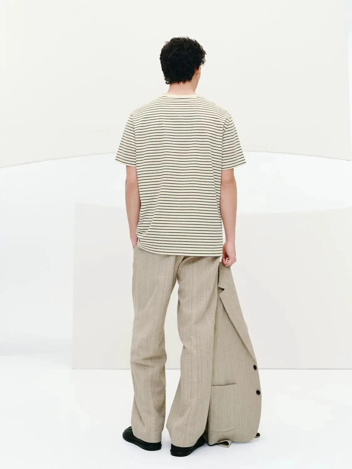 7674-cotton-blend-crew-neck-contrast-striped-t-shirt-6.webp Cotton Blend Crew Neck Contrast Striped T Shirt