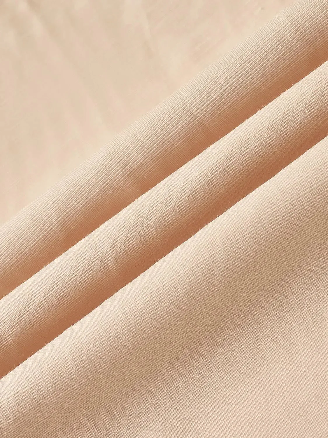 Linen Blend Patch Pocket Shirts
