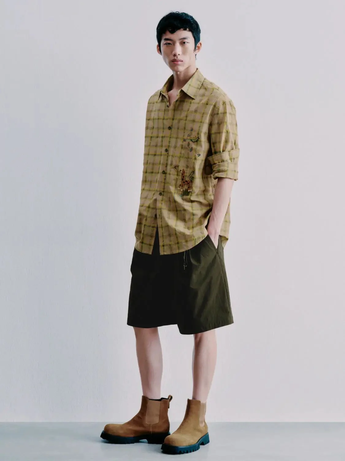 7714-embroidered-contrast-check-shirts-5.webp Embroidered Contrast Check Shirts