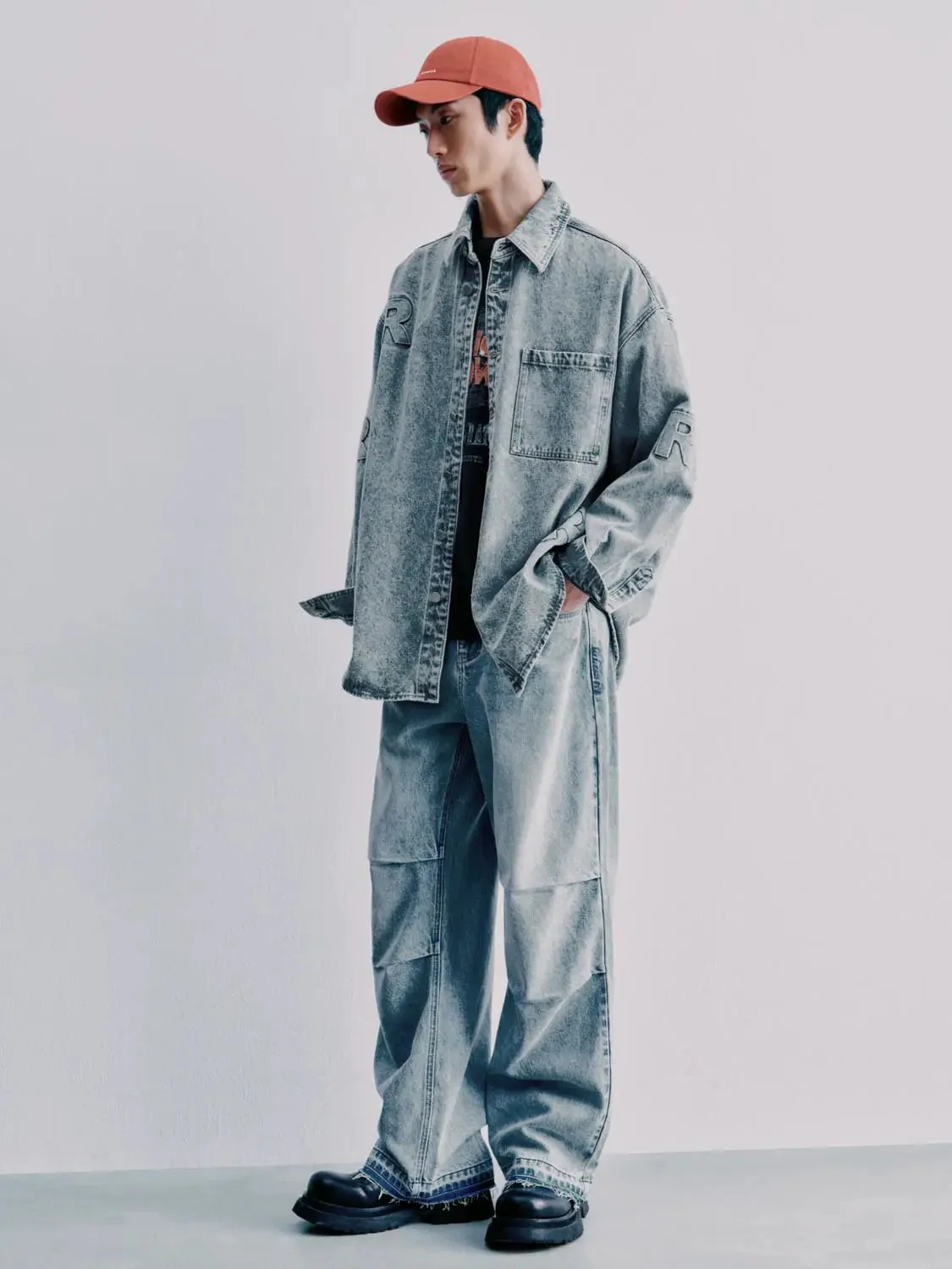 7792-patch-pocket-letter-embellished-denim-shirts-5.webp Patch Pocket Letter Embellished Denim Shirts