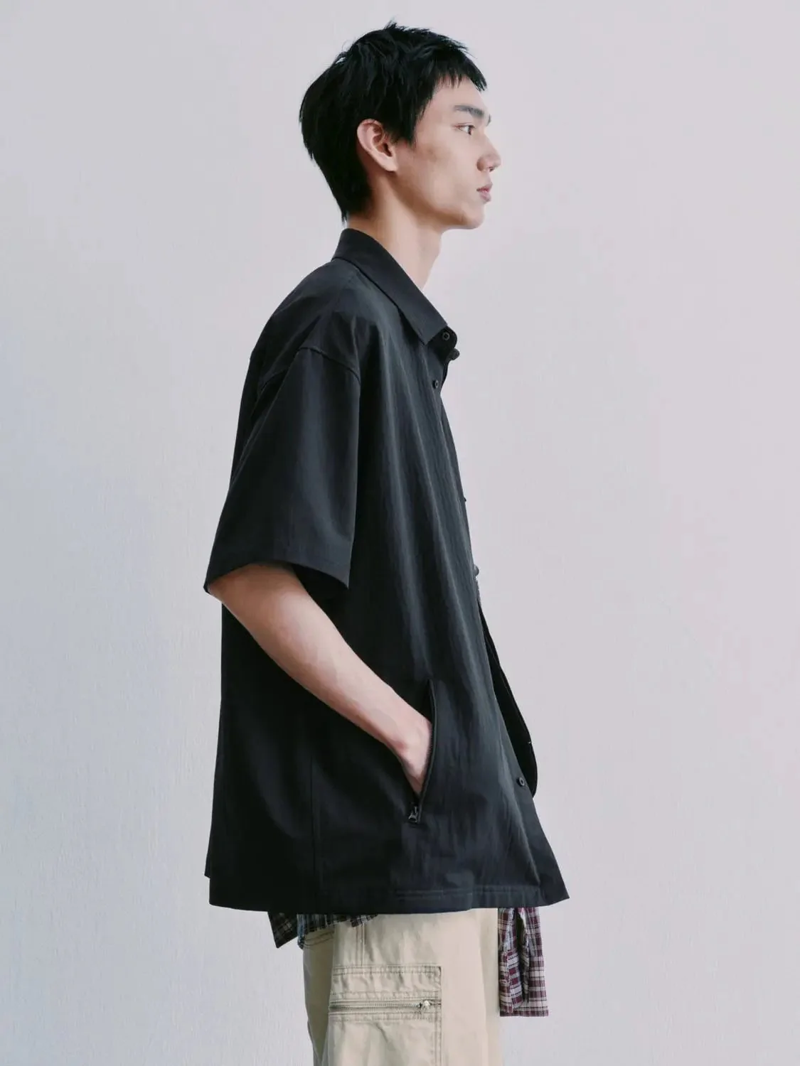Flap Pocket Short Sleeve Shirts