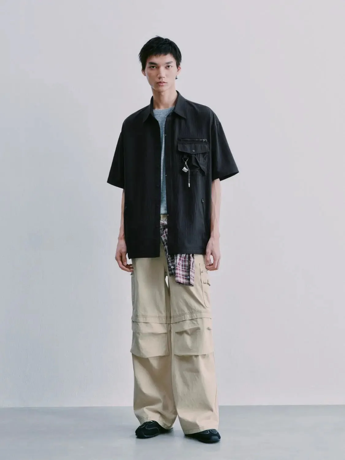Flap Pocket Short Sleeve Shirts