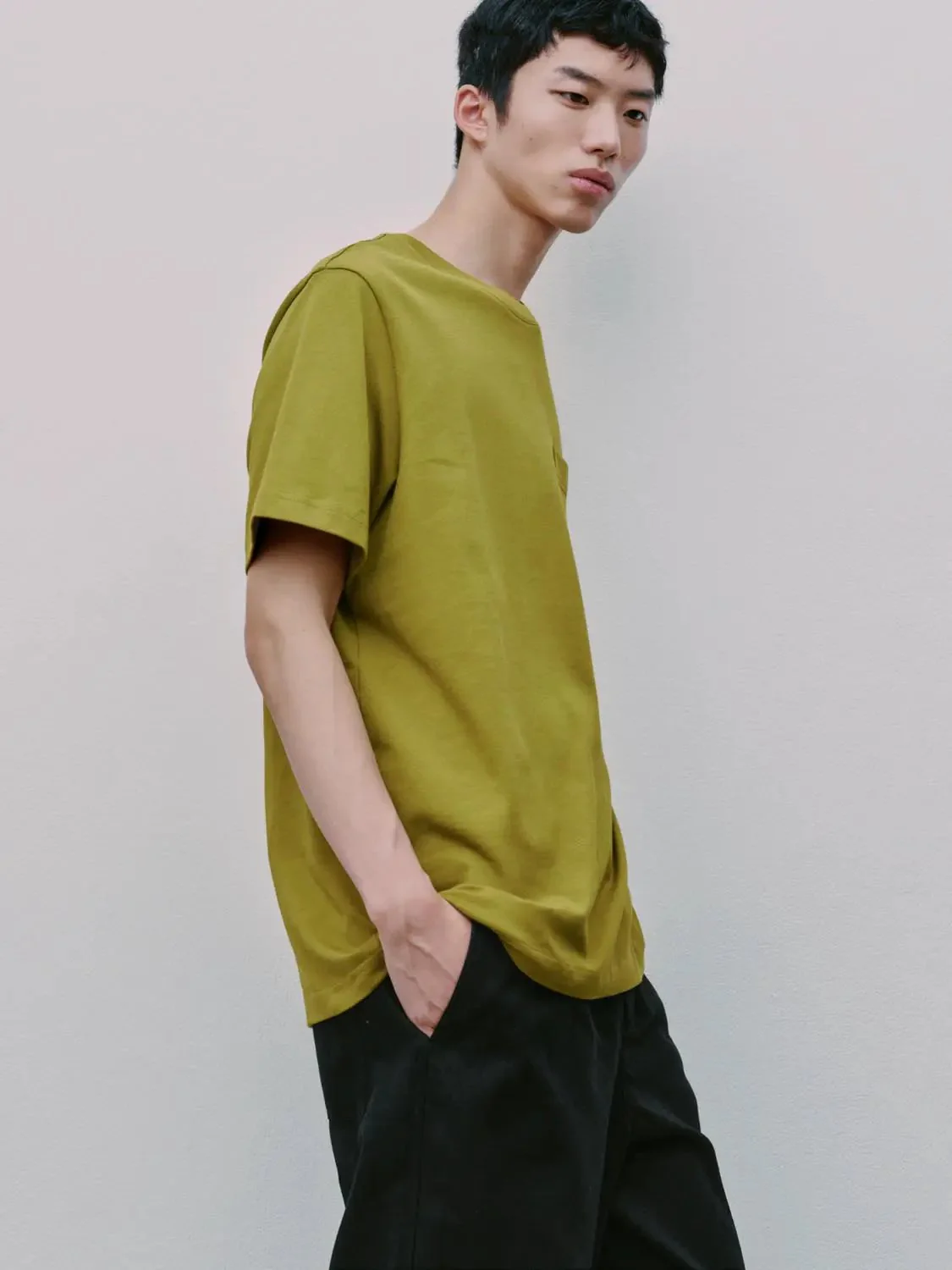 7898-cotton-patch-pocket-crew-neck-casual-t-shirts-10.webp Cotton Patch Pocket Crew Neck Casual T Shirts