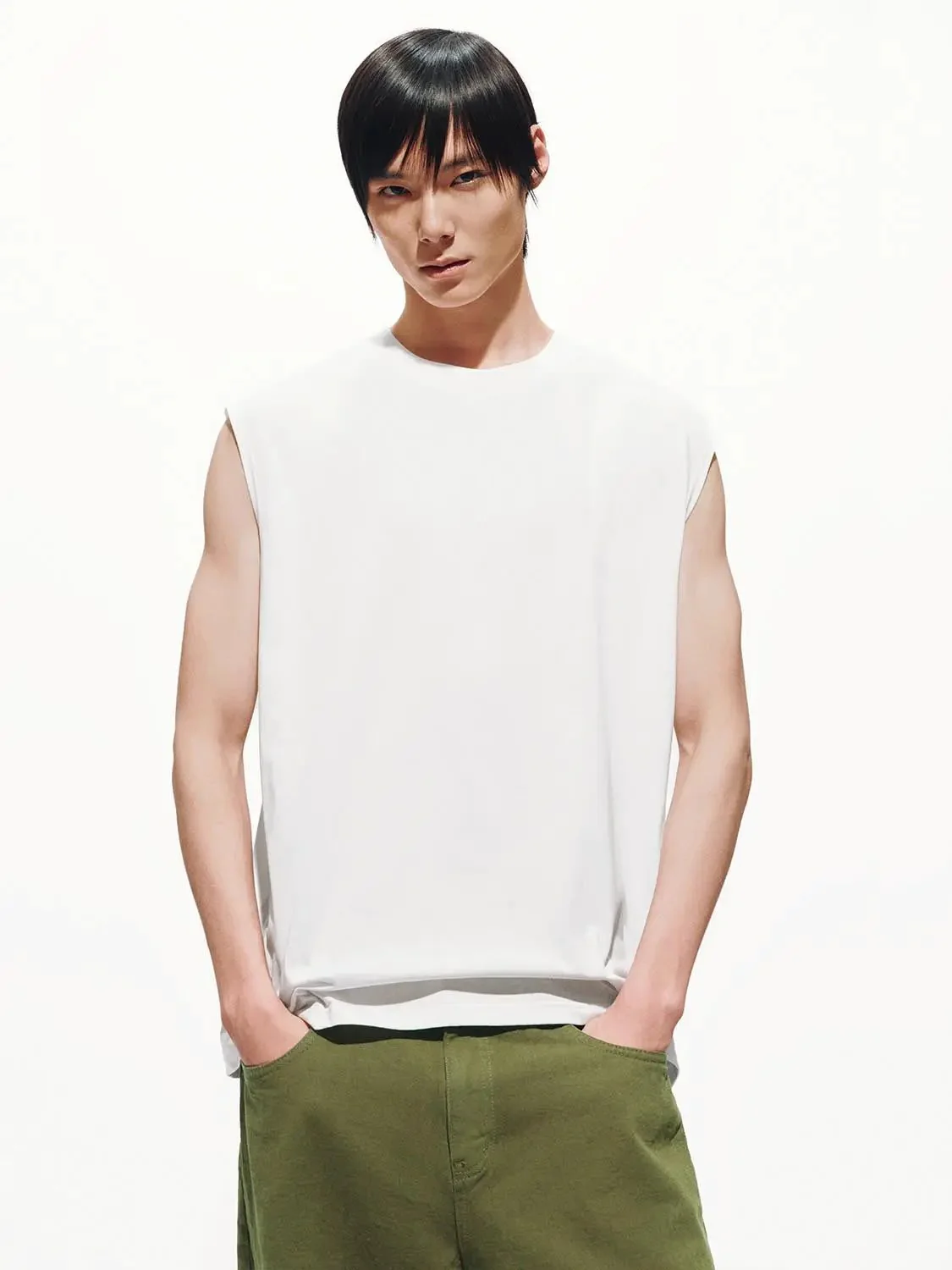 7923-one-hundred-percent-cotton-crew-neck-sleeveless-tank-top-17.webp One Hundred Percent Cotton Crew Neck Sleeveless Tank Top