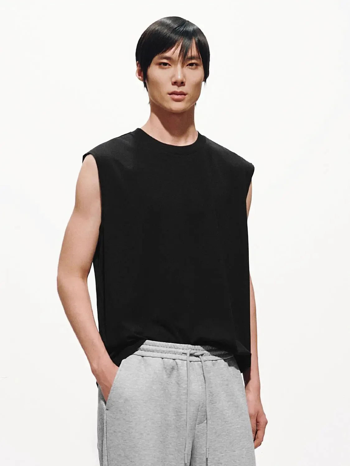 7923-one-hundred-percent-cotton-crew-neck-sleeveless-tank-top-18.webp One Hundred Percent Cotton Crew Neck Sleeveless Tank Top