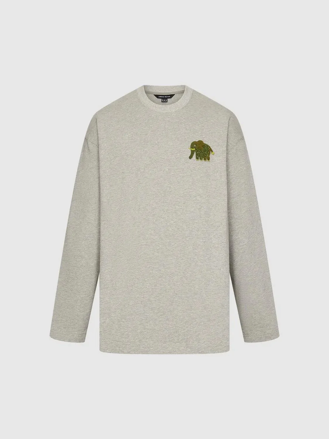7945-embroidered-elephant-cotton-long-sleeve-t-shirt-7.webp Embroidered Elephant Cotton Long Sleeve T Shirt