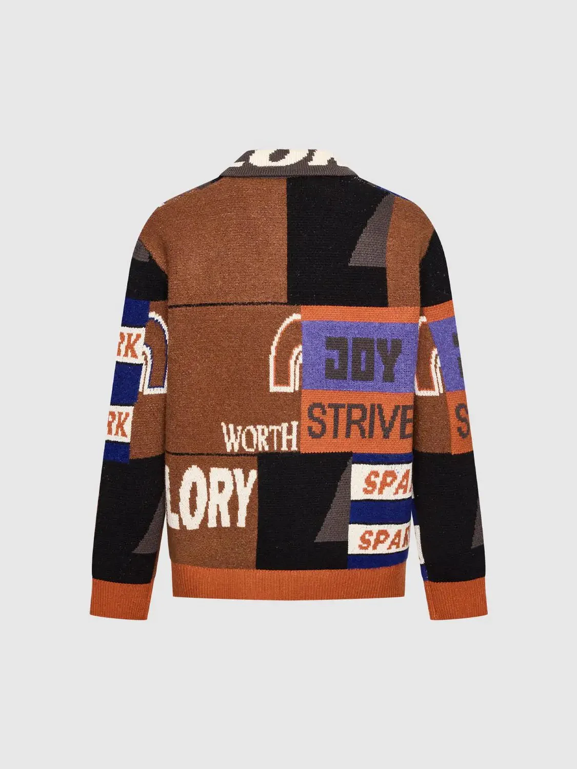 8024-polo-neck-contrast-intarsia-long-sleeve-knitted-t-shirts-2.webp Polo Neck Contrast Intarsia Long Sleeve Knitted T-Shirts