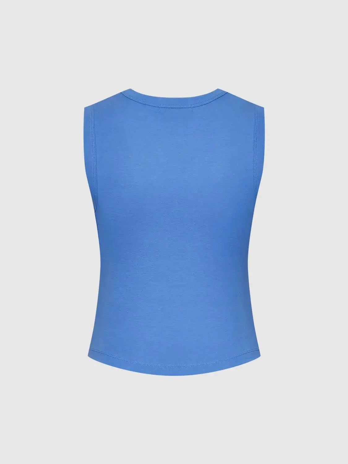 804-u-neck-sleeveless-cotton-blend-tank-top-2.webp U Neck Sleeveless Cotton Blend Tank Top