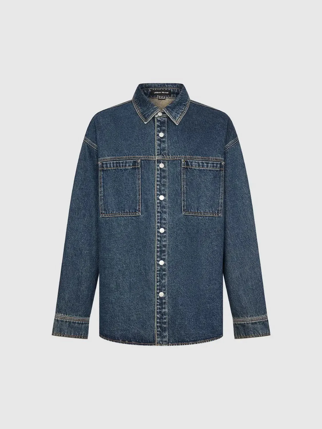 8066-patch-pocket-stitch-detail-denim-shirts-7.webp Patch Pocket Stitch Detail Denim Shirts