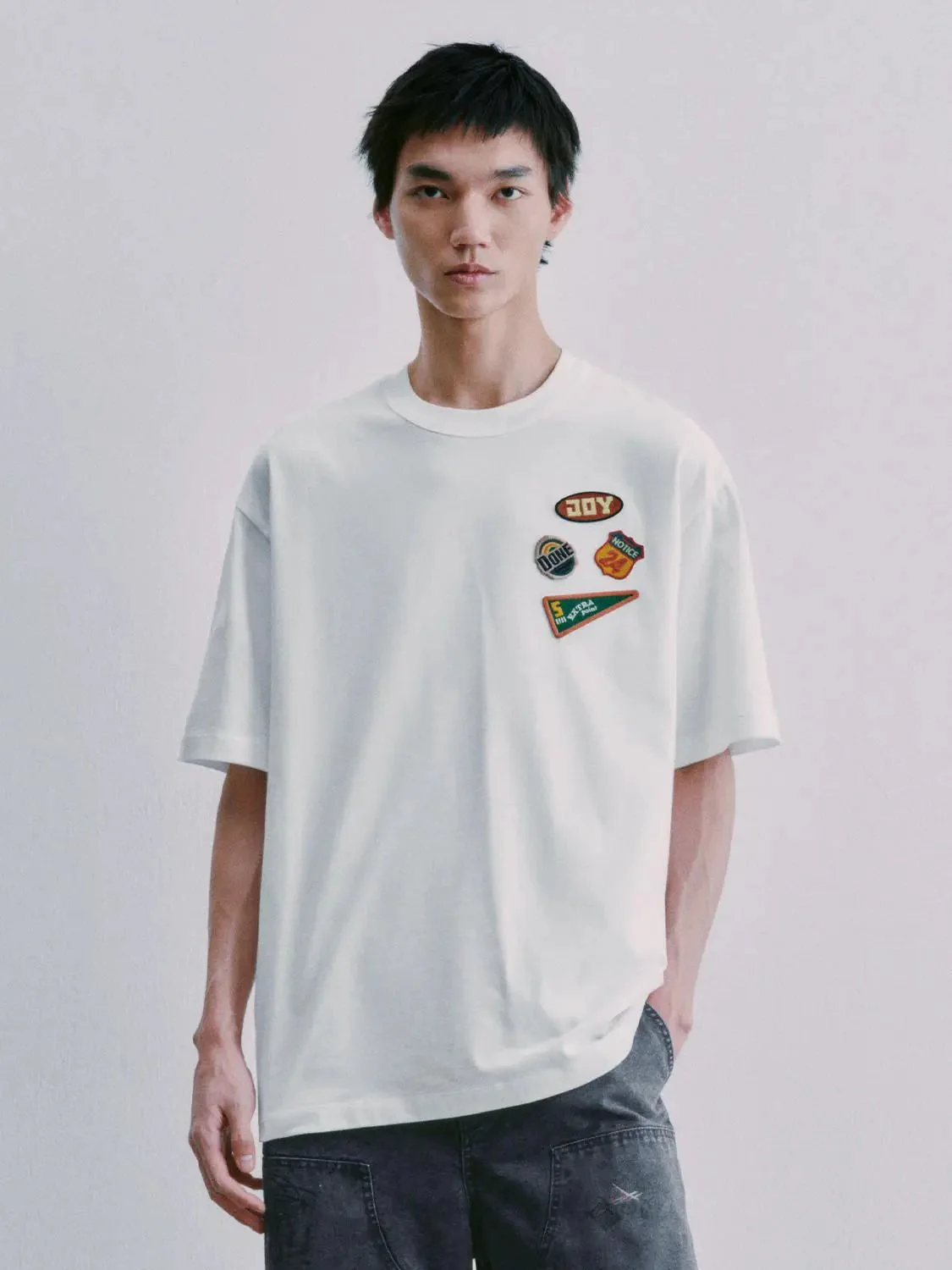 8071-urban-cotton-embroidered-patches-t-shirts-1.webp Urban Cotton Embroidered Patches T-Shirts
