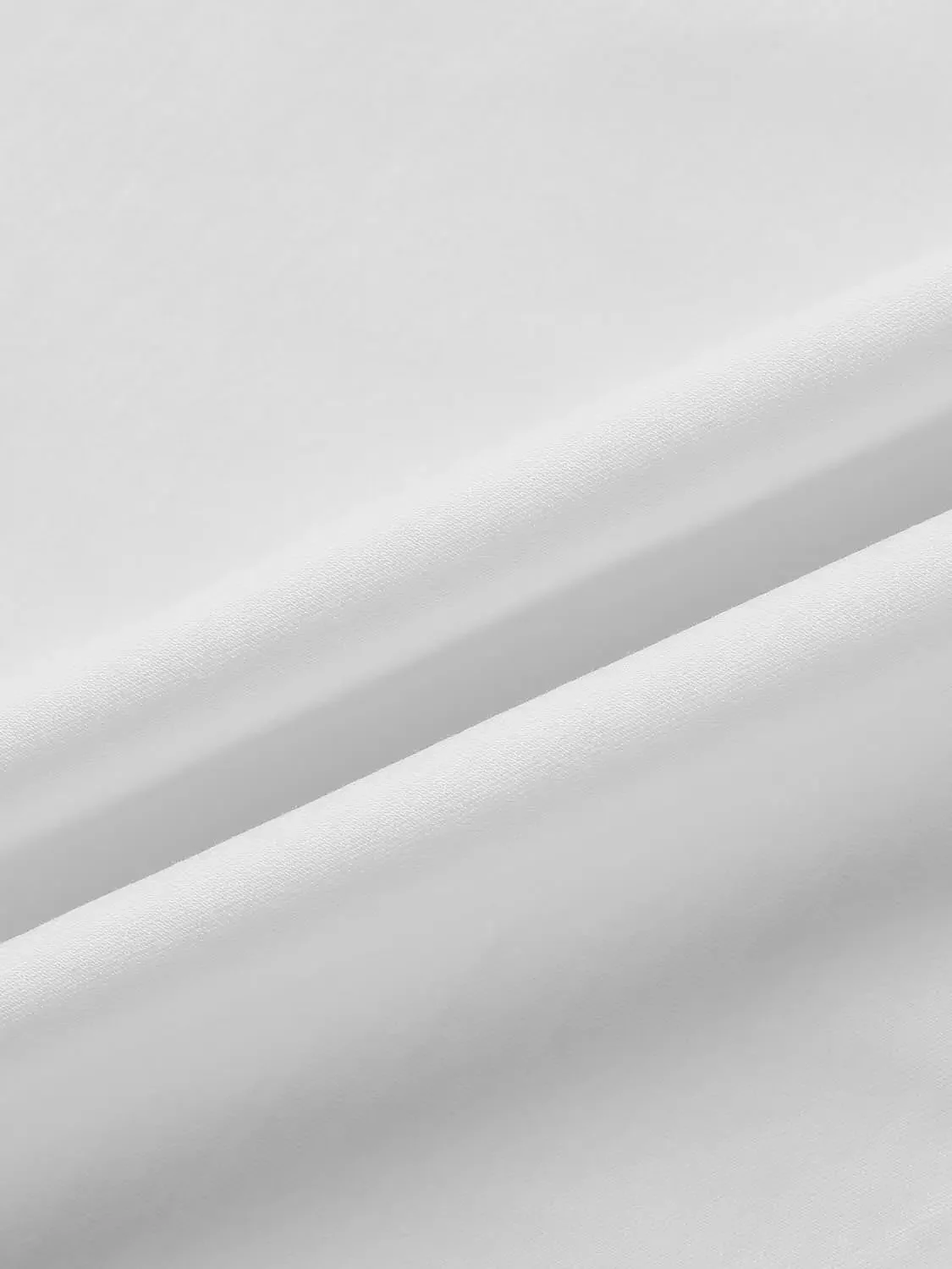 100% Cotton Crew Neck White Scarf Detail T Shirt