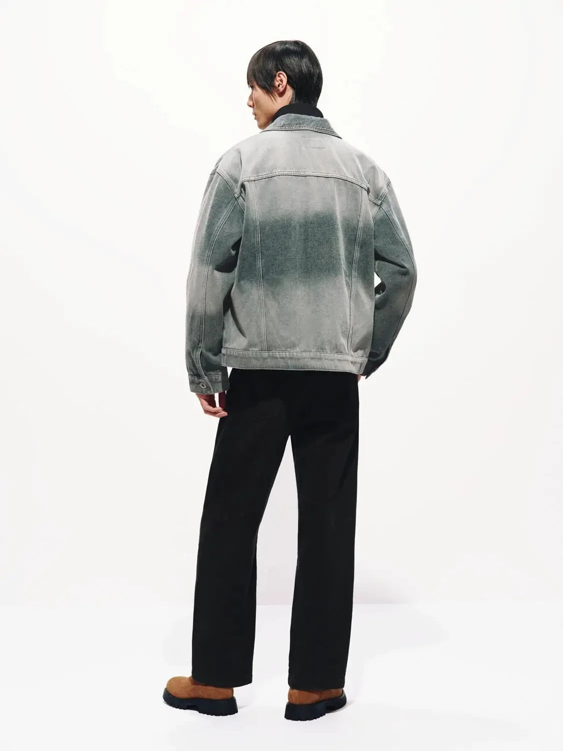 Washed Denim Truck Jackets