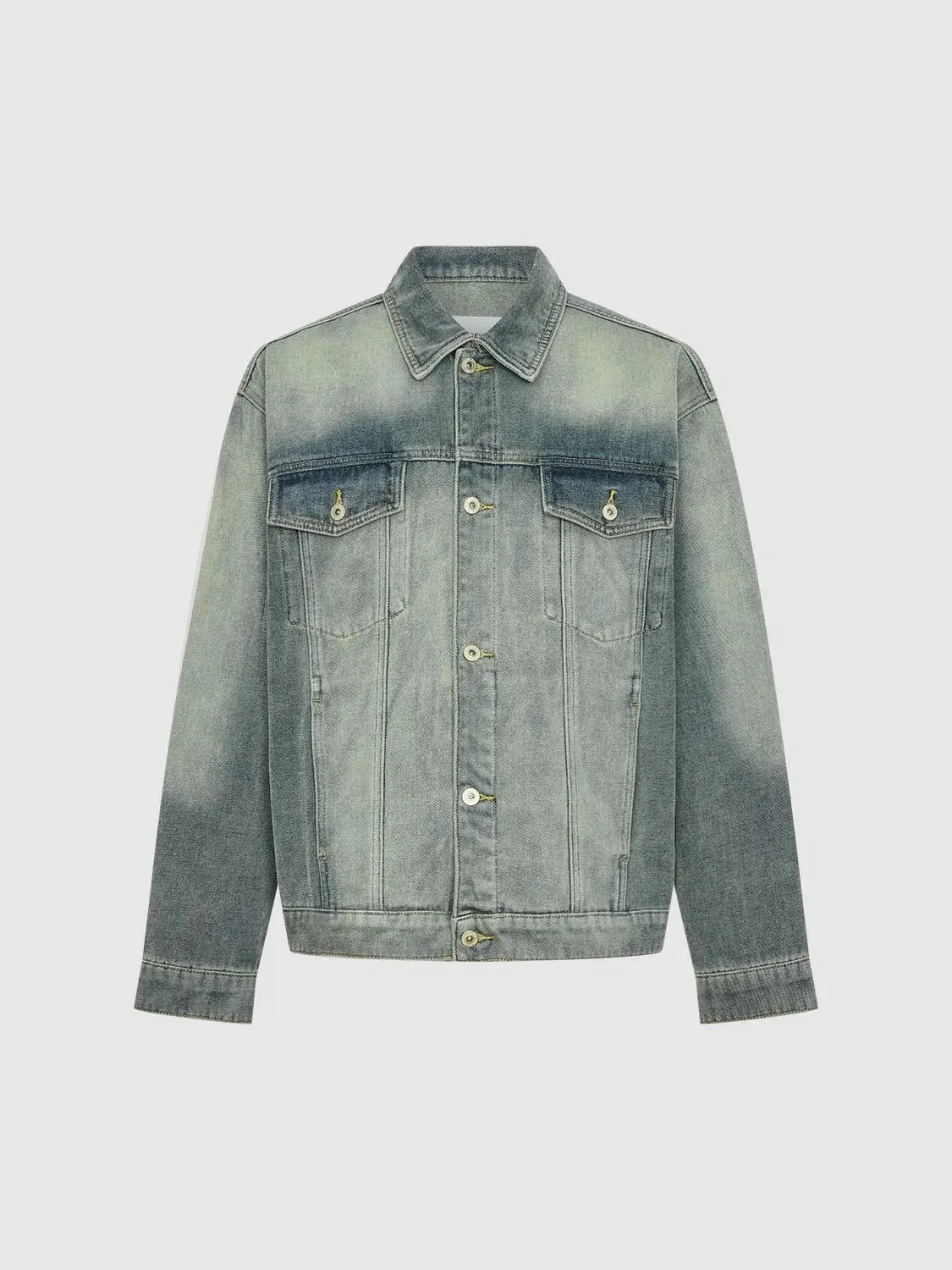 Washed Denim Truck Jackets