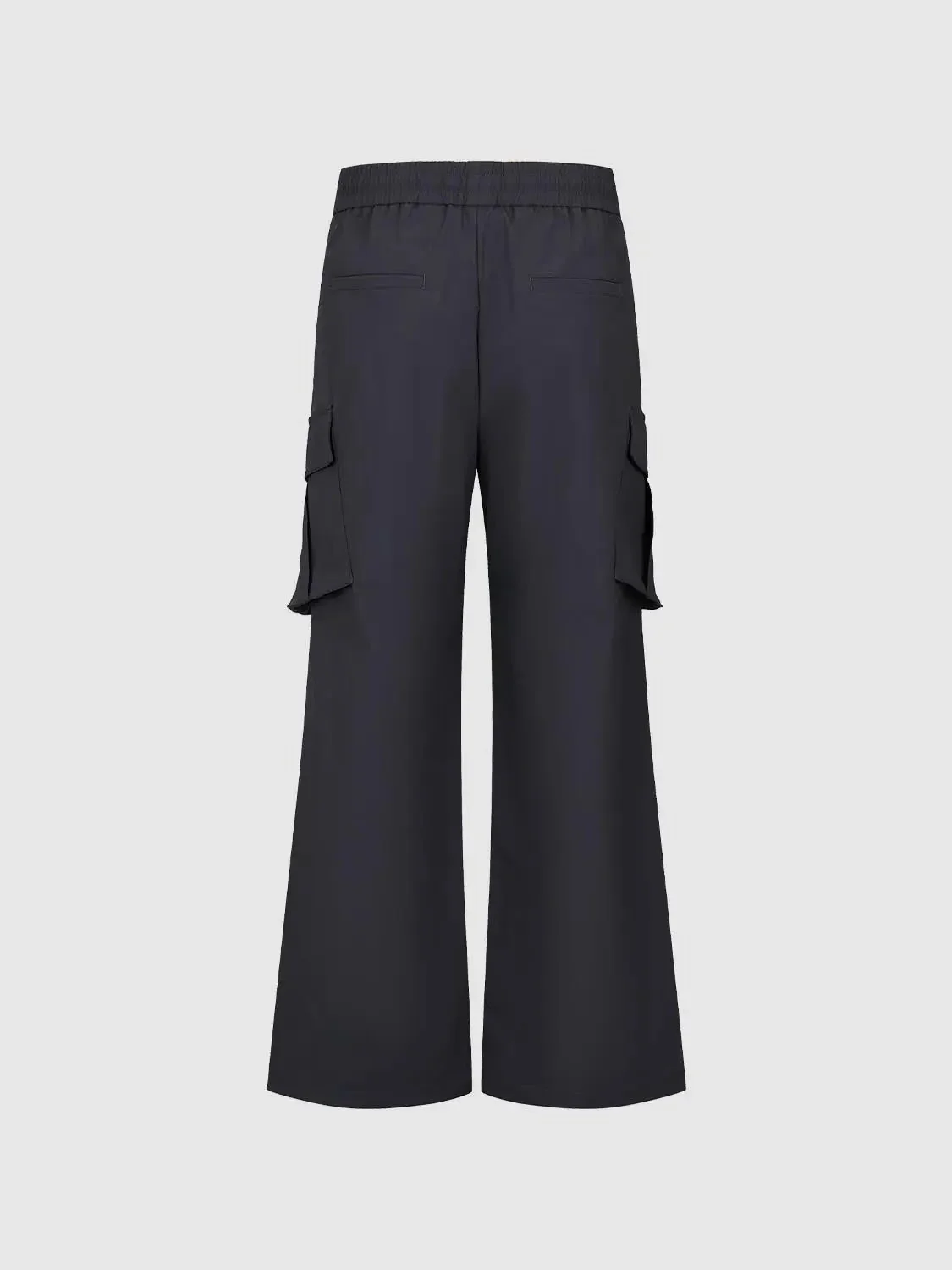 8137-drawstring-pull-on-wide-leg-cargo-pants-2.webp Drawstring Pull On Wide Leg Cargo Pants
