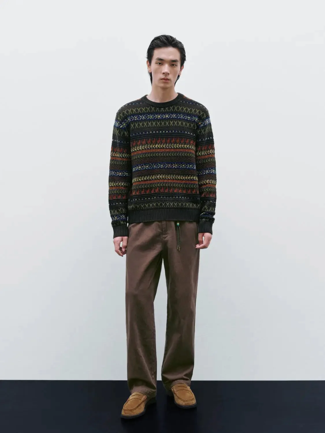 8167-striped-intarsia-long-sleeve-knitted-t-shirts-5.webp Striped Intarsia Long Sleeve Knitted T-Shirts
