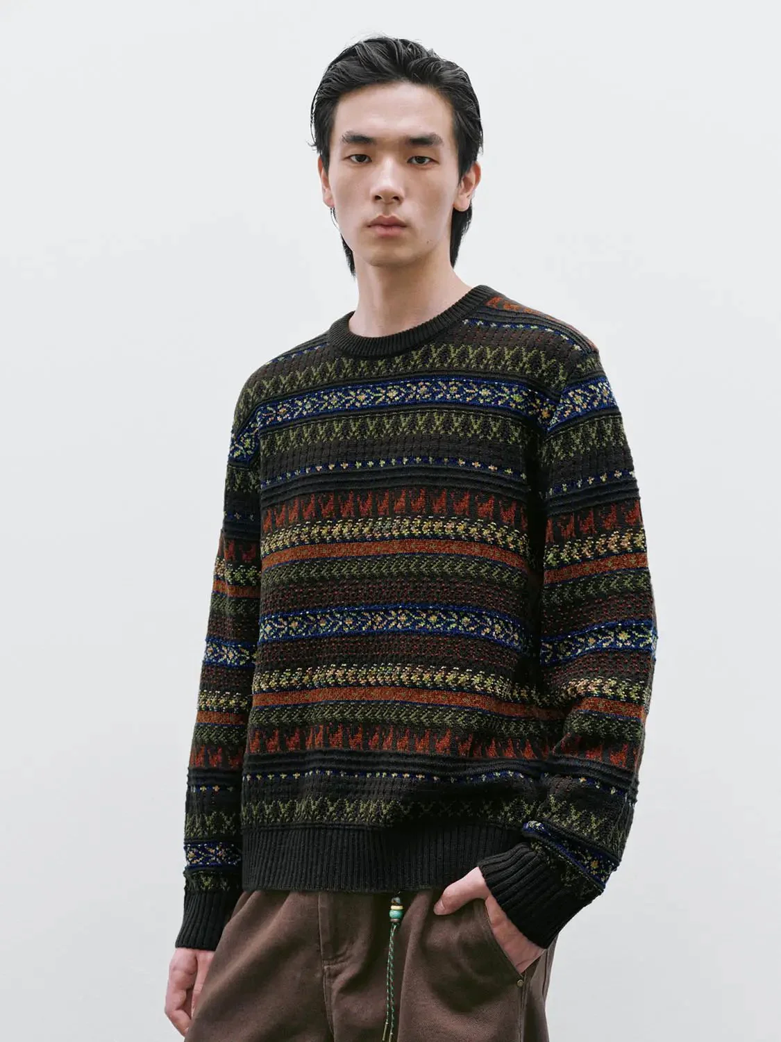 8167-striped-intarsia-long-sleeve-knitted-t-shirts-9.webp Striped Intarsia Long Sleeve Knitted T-Shirts