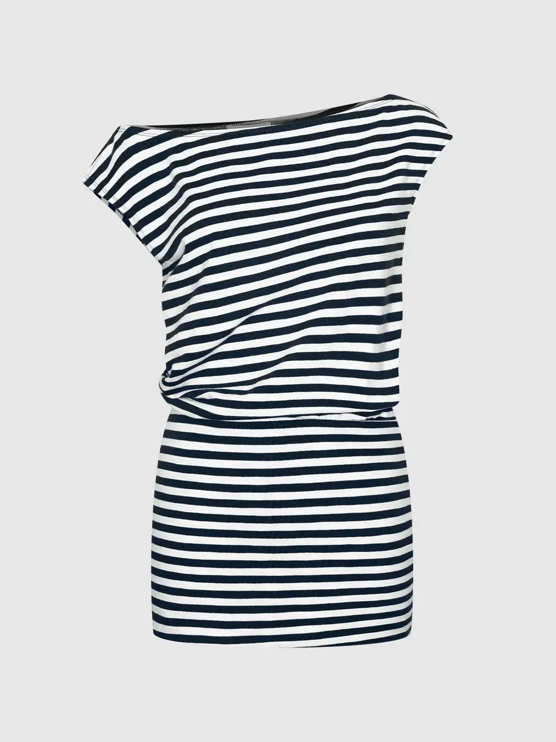 8363-cotton-elastane-striped-soft-knit-midi-dresses-4.webp Cotton Elastane Striped Soft Knit Midi Dresses