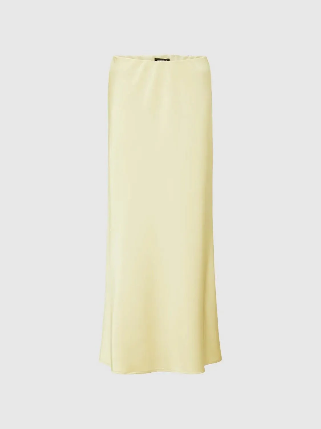 8398-cream-satin-style-fishtail-slip-maxi-skirt-2.webp Cream Satin-Style Fishtail Slip Maxi Skirt