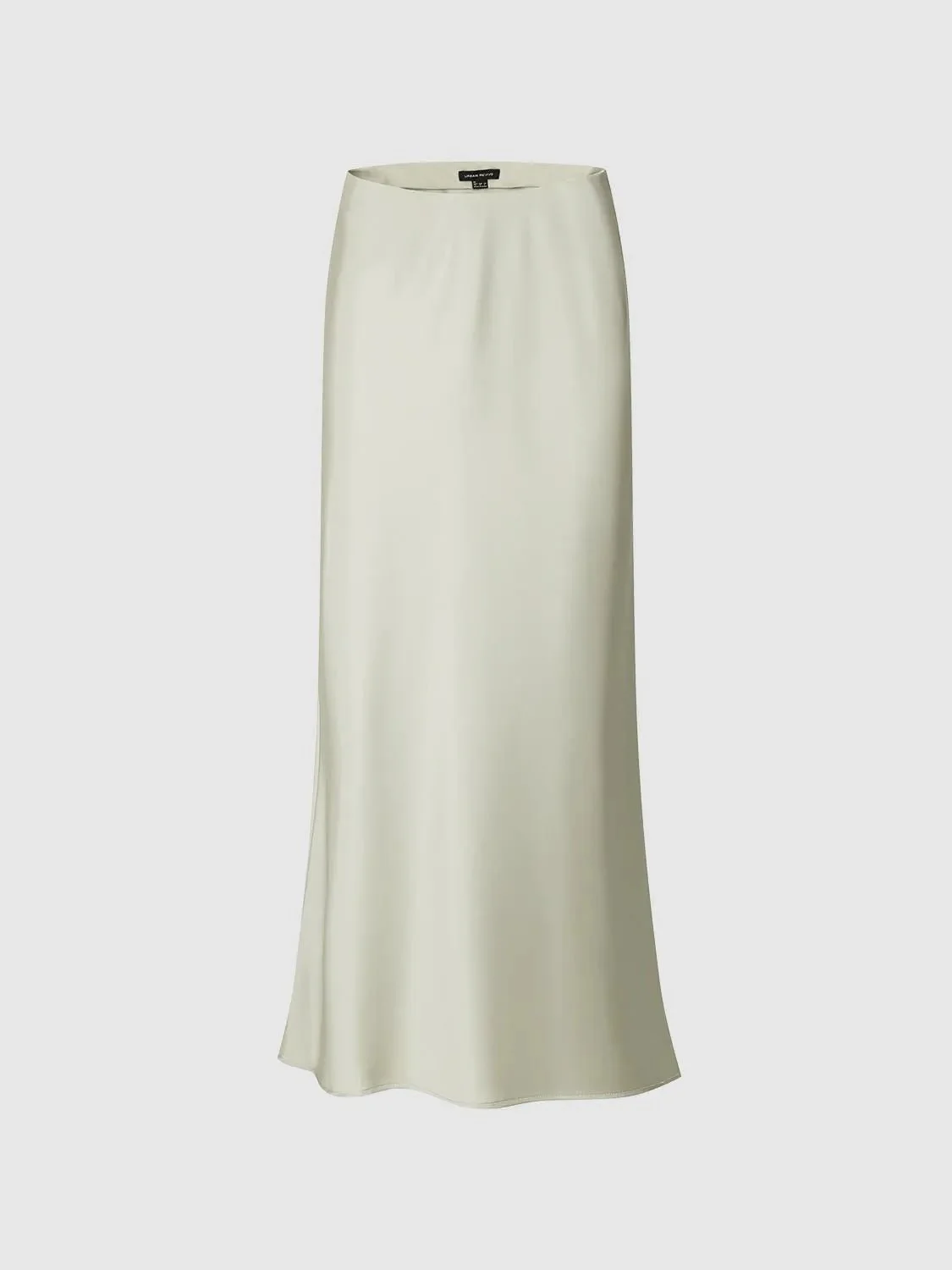 8398-cream-satin-style-fishtail-slip-maxi-skirt-9.webp Cream Satin-Style Fishtail Slip Maxi Skirt